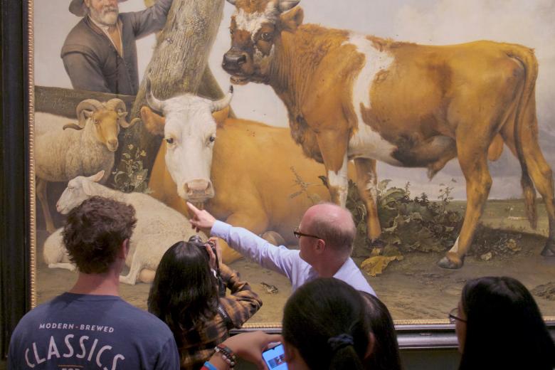 CES students field trip Dutch Art History